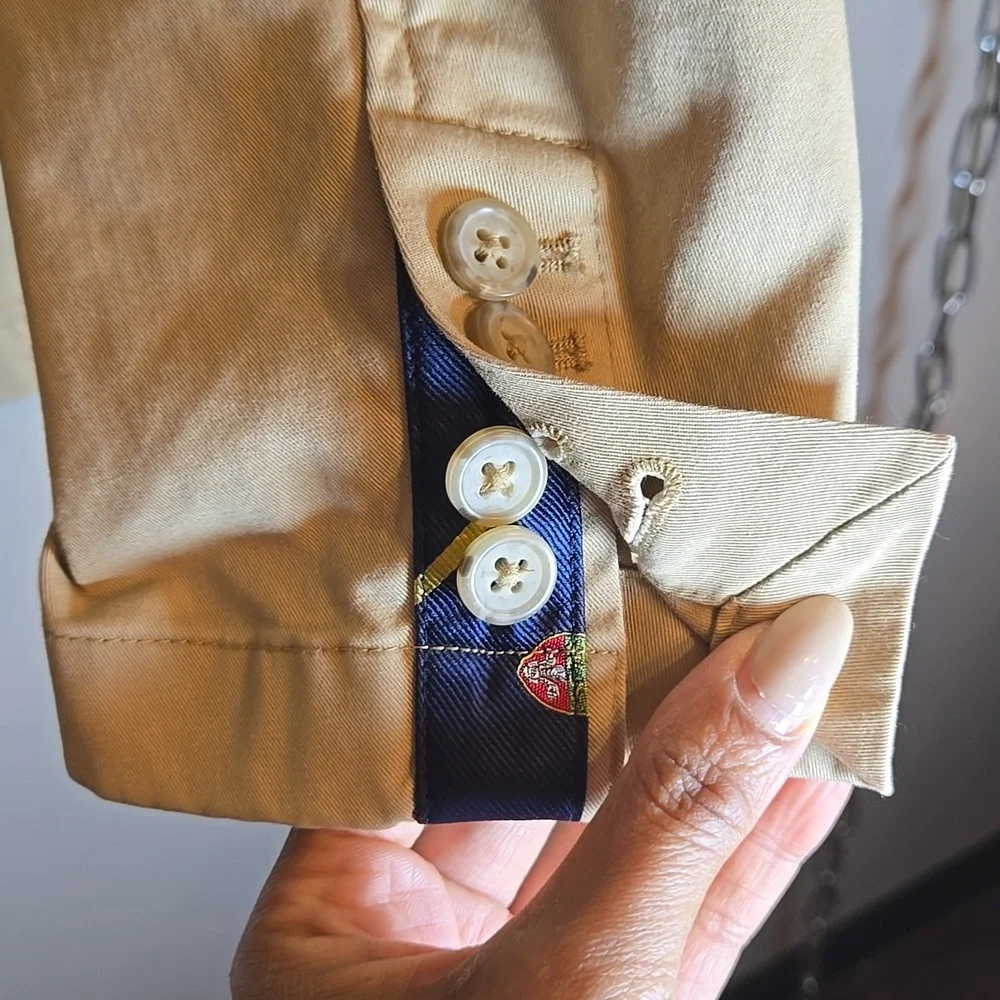 Polo Ralph Lauren Stretch Chino Suit Khaki Jacket Blazer
